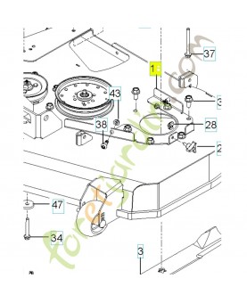 Support 582463204- Pièce détachée Husqvarna