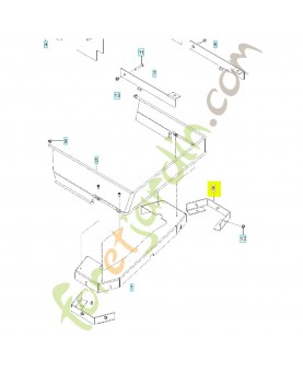 support 591192202 - Pièce détachée Husqvarna