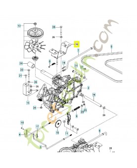 support 580806602. Pièce détachée Husqvarna