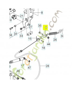 support 582477601- Pièce détachée Husqvarna