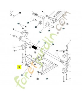 support 582519402 - Pièce détachée Husqvarna