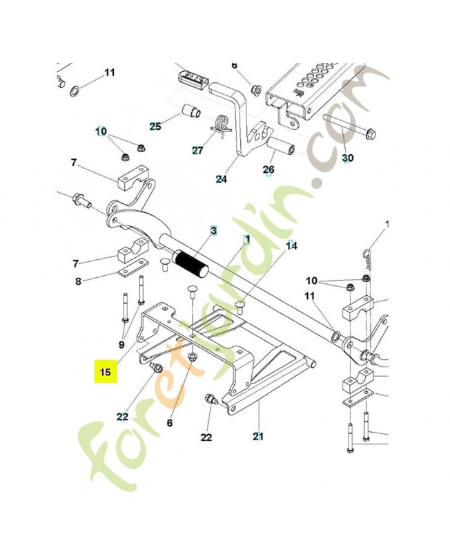 support 582519402 - Pièce détachée Husqvarna support 582519402 - Pièce détachée Husqvarna