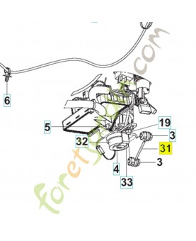 support 593820601- Pièce détachée Husqvarna