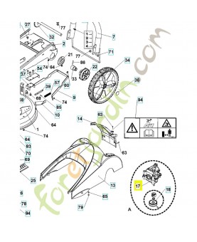 boite a vitesse 504072001- Pièce de détachée Husqvarna
