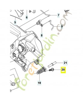 Vis 521517901. Pièce de rechange Husqvarna