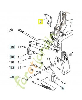 Support 593061603- Pièce détachée Husqvarna