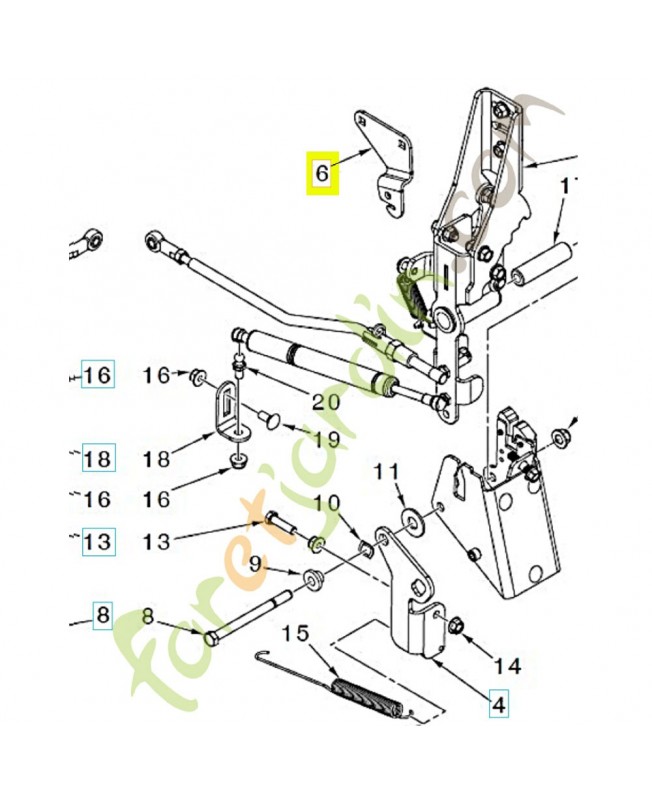 Support 593061603- Pièce détachée Husqvarna Support 593061603- Pièce détachée Husqvarna