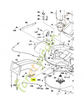 Support 594024602. Pièce détachée Husqvarna