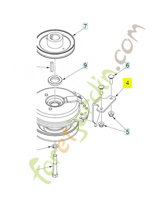 support 594082301 - Pièce détachée Husqvarna support 594082301 - Pièce détachée Husqvarna