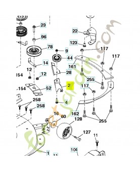 support 594972903- Pièce détachée Husqvarna