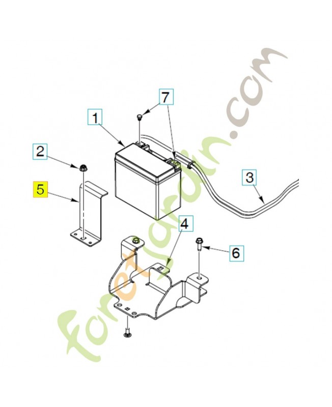 support 595313504- Pièce détachée Husqvarna support 595313504- Pièce détachée Husqvarna