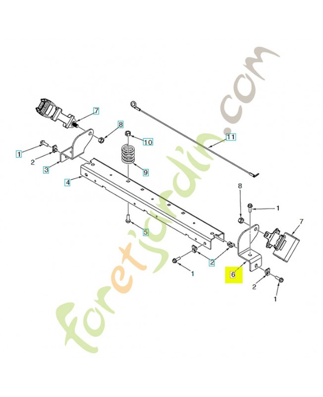 support 595529402 - Pièce détachée Husqvarna support 595529402 - Pièce détachée Husqvarna