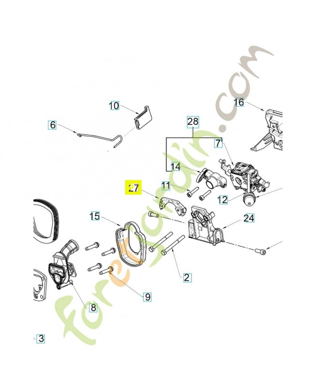 support 595952901 - Pièce détachée Husqvarna support 595952901 - Pièce détachée Husqvarna