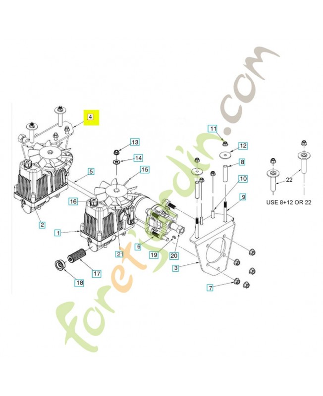 SUPPORT 596691904- Pièce détachée Husqvarna SUPPORT 596691904- Pièce détachée Husqvarna