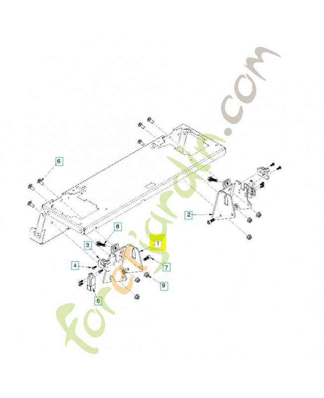 SUPPORT 596885401 Pièce détachée Husqvarna SUPPORT 596885401 Pièce détachée Husqvarna