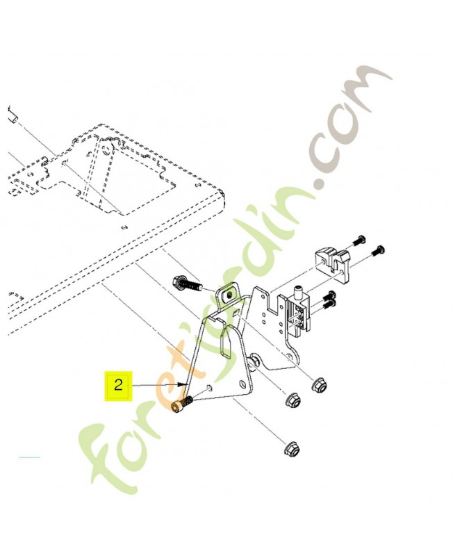 support 596885402 - Pièce détachée Husqvarna support 596885402 - Pièce détachée Husqvarna