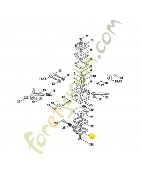 Couvercle 4119-121-0800. Pièce de rechange Sithl / Vicking