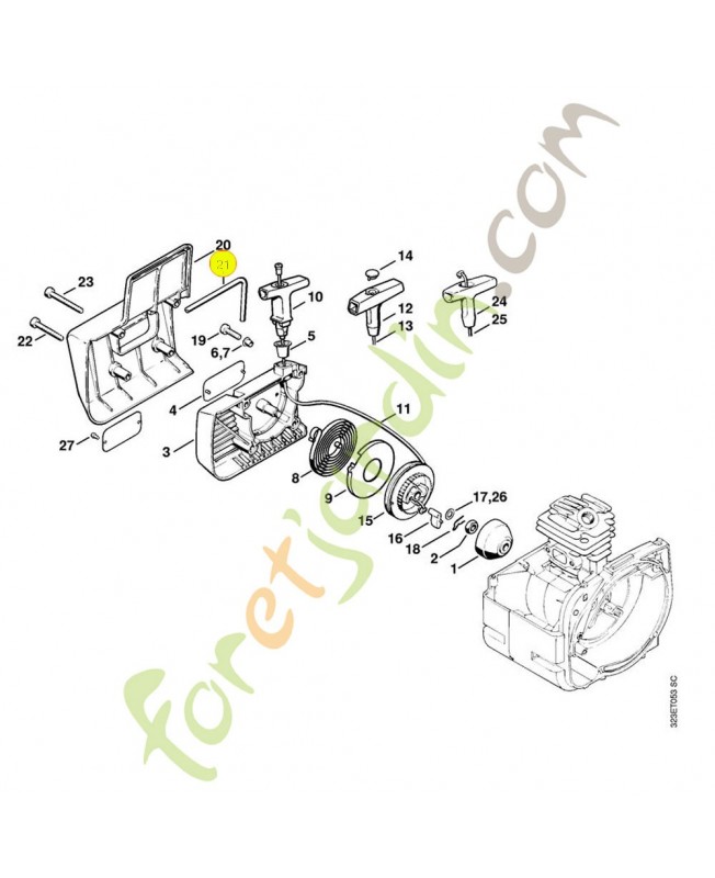 Tuyau 3,1x1,3x140 4119-195-6200. Pièce de rechange Sithl / Vicking Tuyau 3,1x1,3x140 4119-195-6200. Pièce de rechange Sithl / Vicking