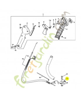 Crampon 4119-791-5400. Pièce de rechange Sithl / Vicking
