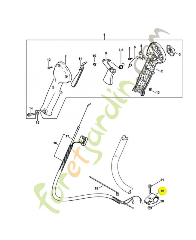 Crampon 4119-791-5400. Pièce de rechange Sithl / Vicking Crampon 4119-791-5400. Pièce de rechange Sithl / Vicking