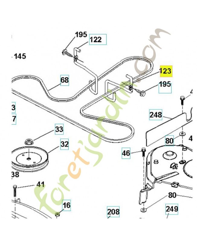 Service kit 531169701. Pièce détachée Husqvarna