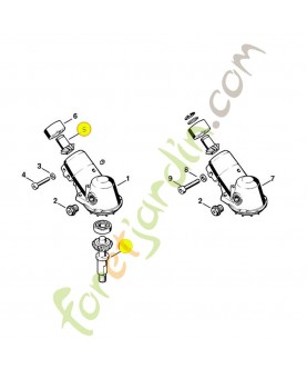 Jeu de pignon 4116-640-7302. Pièce de rechange Sithl / Vicking