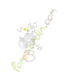 Anneau de joint 0004-992-5504. Pièce détachée Stihl / Vicking