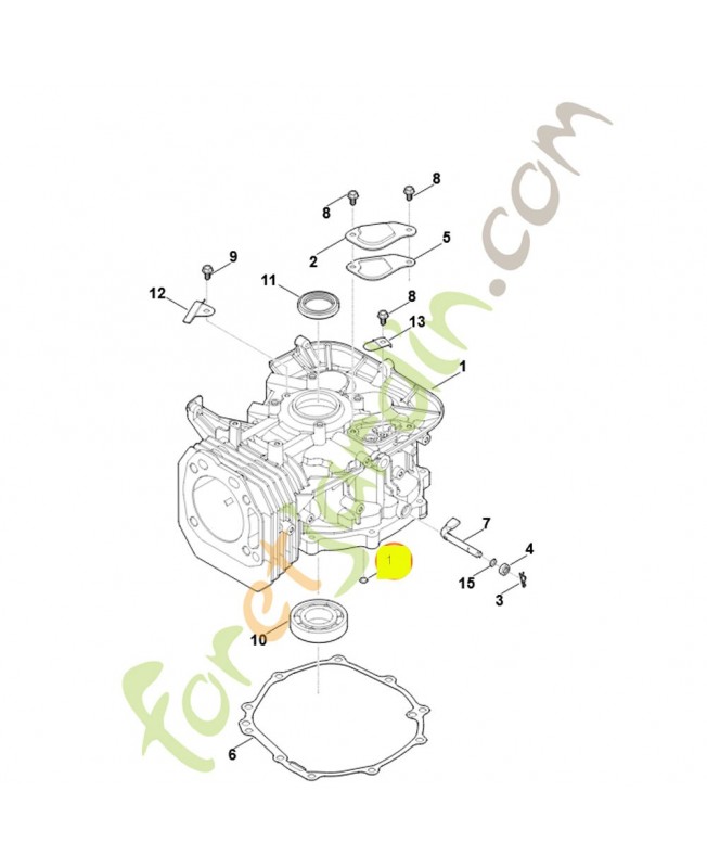 Anneau de joint 0004-021-5600. Pièce détachée Stihl / Vicking