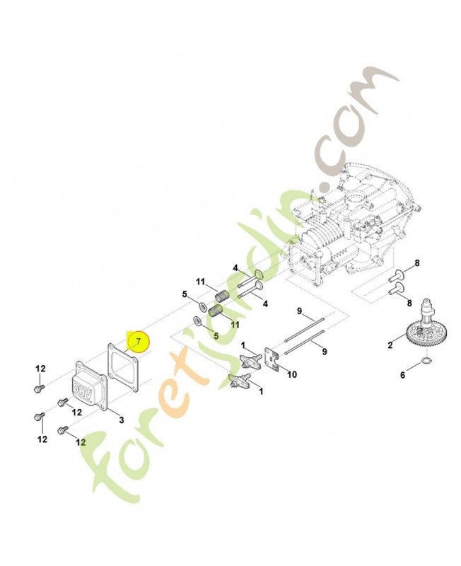 Joint 0004-029-0500. Pièce détachée Stihl / Vicking