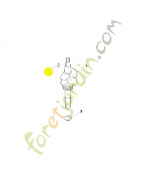 Clavette demi-lune 0004-036-8600. Pièce détachée Stihl / Vicking