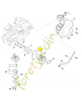 Joint 0004-129-0902. Pièce détachée Stihl / Vicking