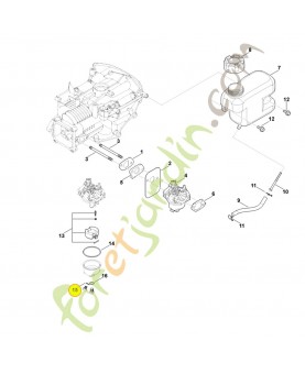 Joint 0004-129-0905. Pièce détachée Stihl / Vicking