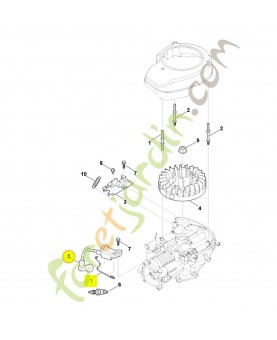 Module d'allumage 0004-400-1300. Pièce détachée Stihl / Vicking