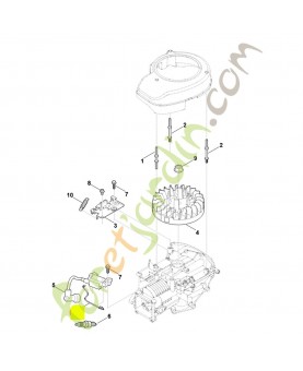 Cable 0004-440-0300. Pièce détachée Stihl / Vicking
