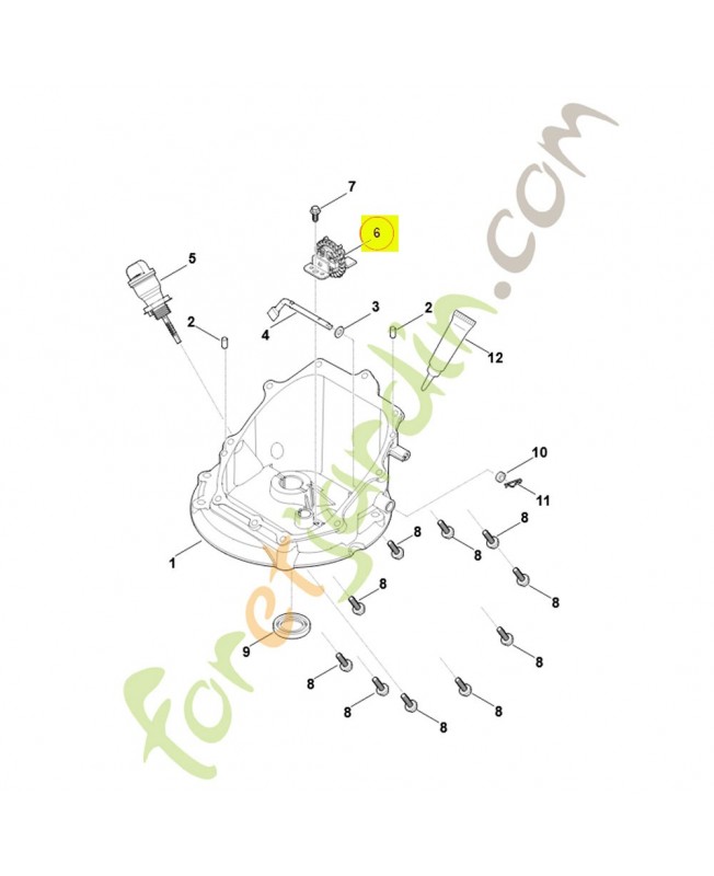 Réducteur 0004-640-0100. Pièce détachée Stihl / Vicking
