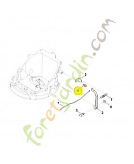 Vis 0004-951-9701. Pièce détachée Stihl / Vicking