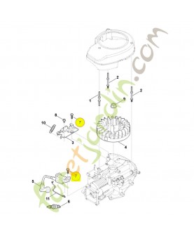 Vis 0004-951-9702. Pièce détachée Stihl / Vicking