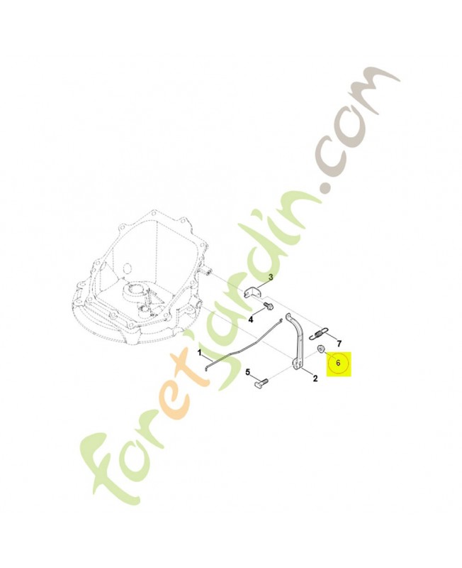 Ecrou 0004-955-0901. Pièce détachée Stihl / Vicking