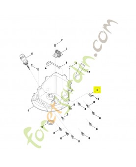 Anneau de joint 0004-992-5502. Pièce détachée Stihl / Vicking