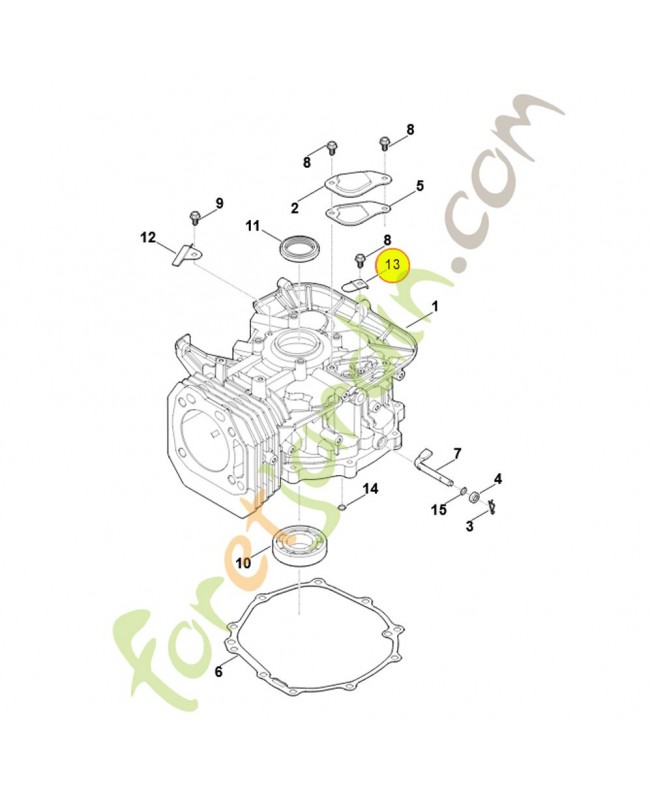Soupape 0004-025-2000. Pièce détachée Stihl / Vicking