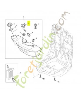 Pièce de raccordement