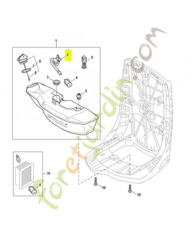 Pièce de raccordement
