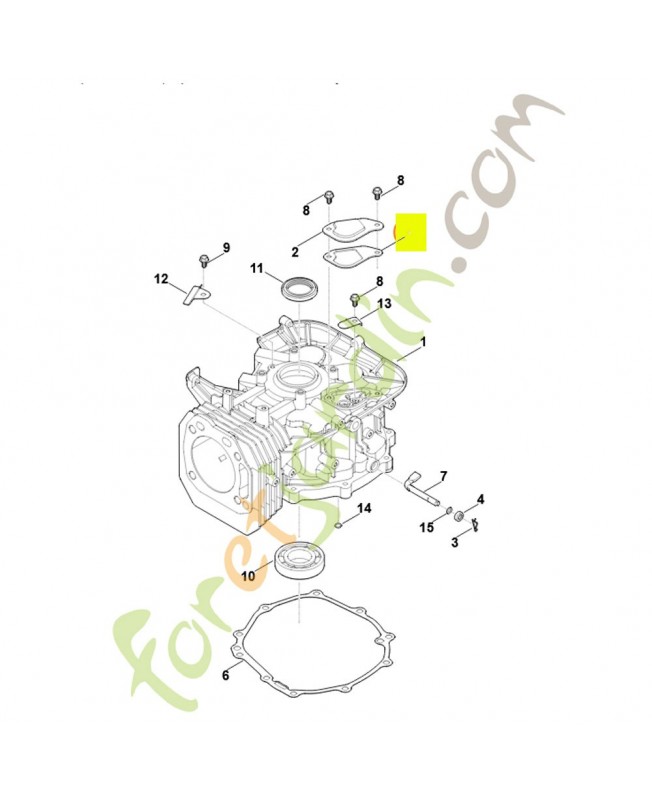 Joint 0004-029-0505. Pièce détachée Stihl / Vicking