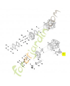 Arbre à cames 0004-038-1400. Pièce détachée Stihl / Vicking