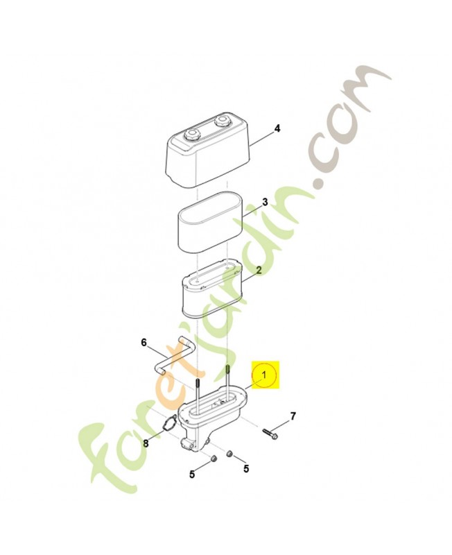 Carter 0004-120-3500. Pièce détachée Stihl / Vicking