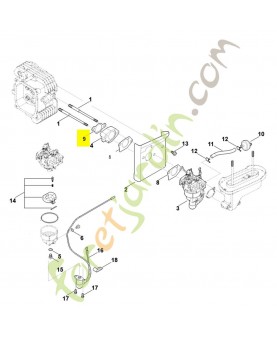 Joint 0004-129-0910. Pièce détachée Stihl / Vicking