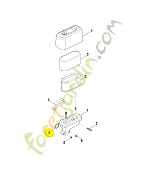 Joint 0004-129-0911. Pièce détachée Stihl / Vicking