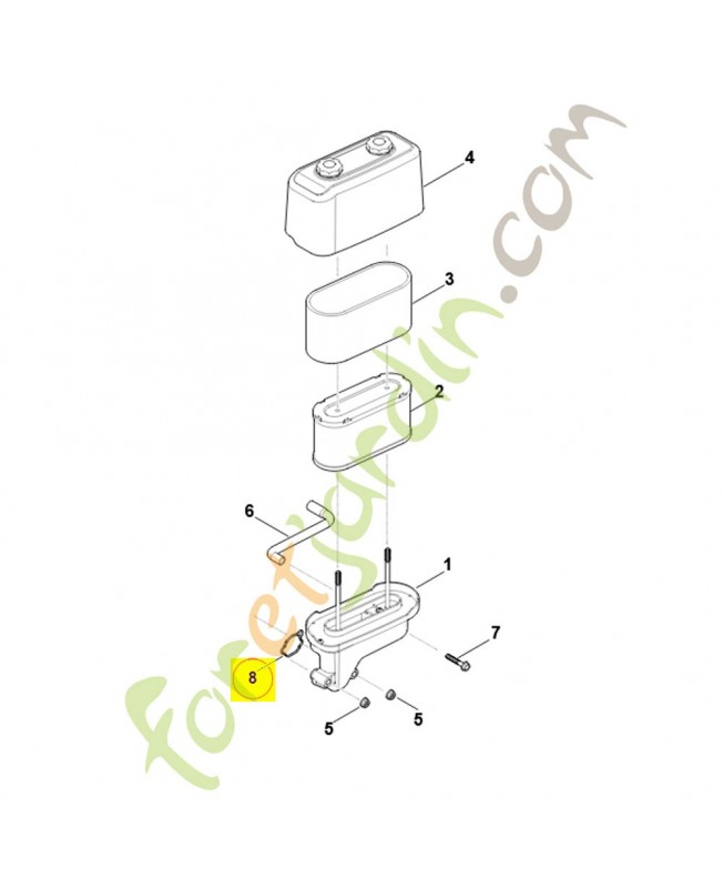 Joint 0004-129-0911. Pièce détachée Stihl / Vicking