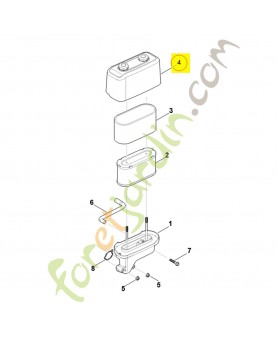 Carter 0004-145-2400. Pièce détachée Stihl / Vicking