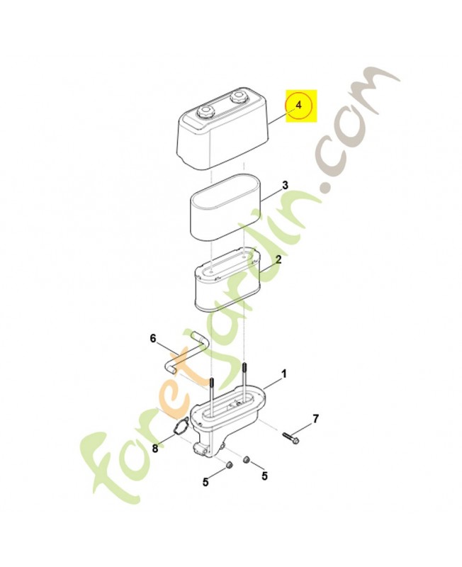 Carter 0004-145-2400. Pièce détachée Stihl / Vicking